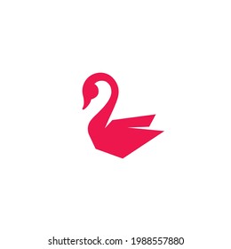 swan paper logo
simple and cute design