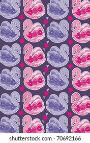swan pattern