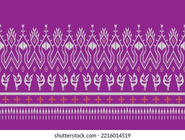 The swan pink pattern inspired by silk in Thailand.