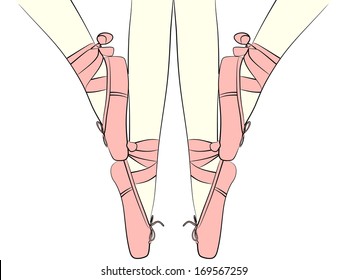 Swan position, illustration