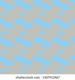 Swan seamless background - romantic pattern. Cute childish print.