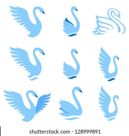 Swan symbol set