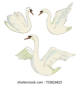 Swan symbol set