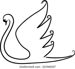 swan vector