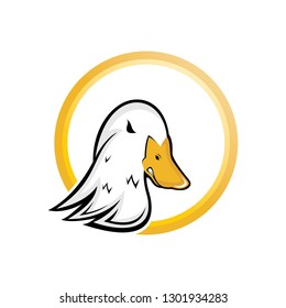 swan vector animal