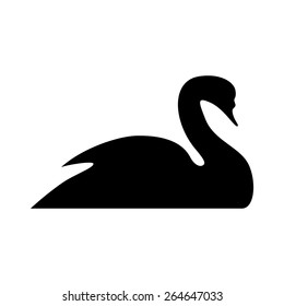 Swan Icon Stock Vector (Royalty Free) 576792145 | Shutterstock