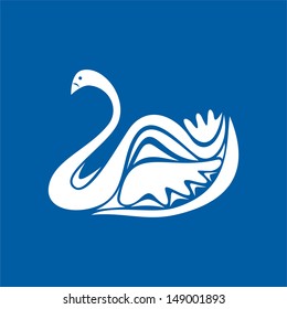 Swan vector illustration