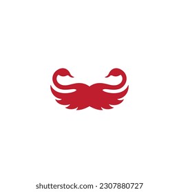 swan vector illustration for an icon,symbol or logo. swan template logo