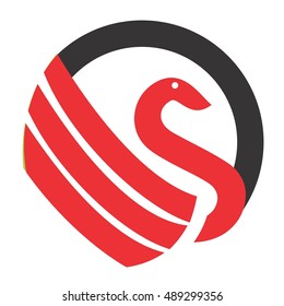 swan vector logo