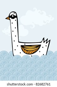 swan vector/illustration