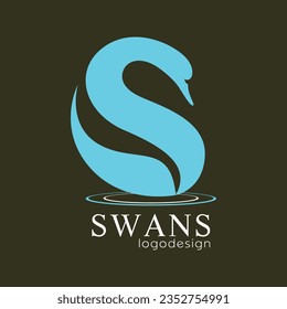 swan's logo design for business logo for any other company who relate this.