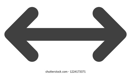 Swap arrows icon on a white background. Isolated swap arrows symbol with flat style.