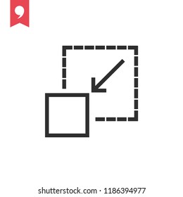 Swap file vector icon