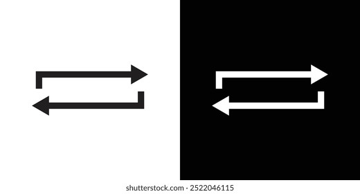 swap Icon simple vector symbol