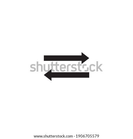 swap icon symbol sign vector