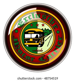Swap icon trucking company with the image of the bus