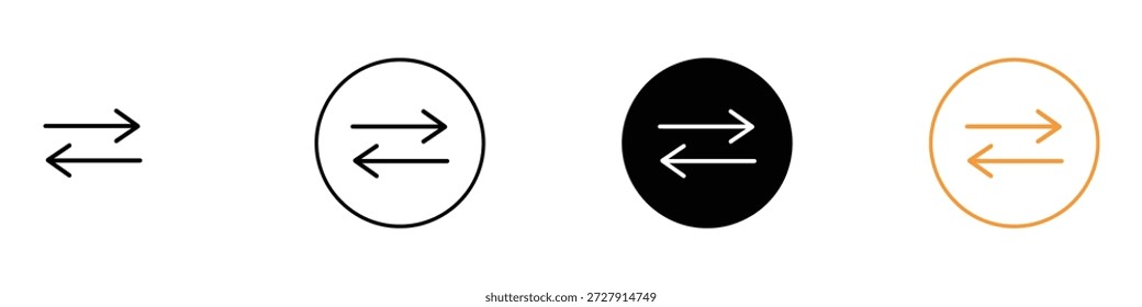SWAP icon vector. exchange and transfer symbol. vector illustration.