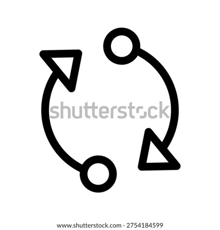Swap Icon Vector Symbol Design Illustration