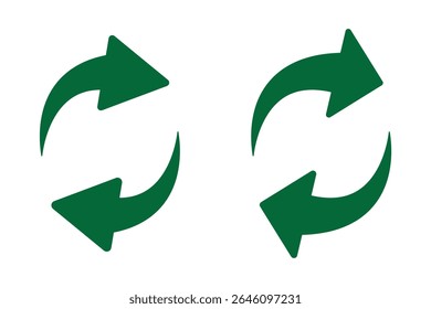 swap icon vector.  swap icon with two arrows. exchange arrow icons. two arrows in opposite directions symbol. interchange vector icon.  transfer icon. vector illustration