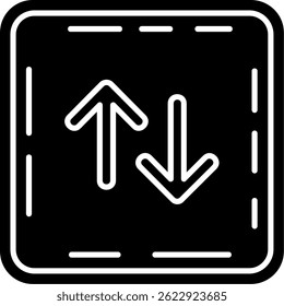 Swap Line vector Icon Design