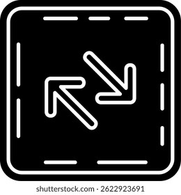 Swap Line vector Icon Design
