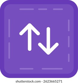 Swap Line vector Icon Design