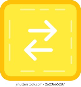 Swap Line vector Icon Design