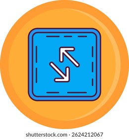 Swap Line vector Icon Design
