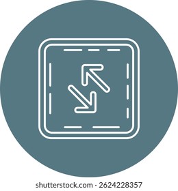 Swap Line vector Icon Design