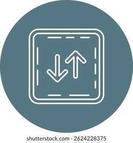 Swap Line vector Icon Design