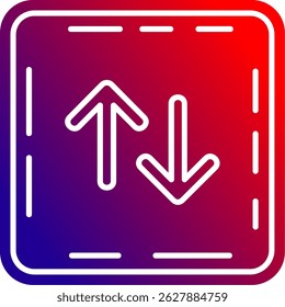 Swap Line vector Icon Design