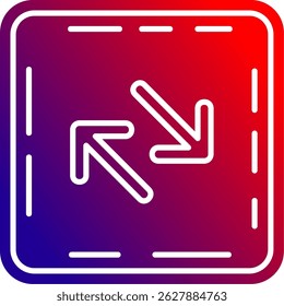 Swap Line vector Icon Design