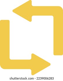Wechseln Sie das Vektorsymbol aus. Kann für Druck-, Mobil- und Web-Anwendungen verwendet werden.