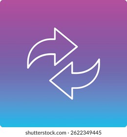 Swap vector icon. Can be used for printing, mobile and web applications.