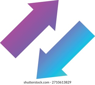 Ilustração de design de ícone de vetor de troca