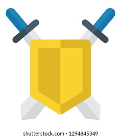 Swar shield used in war for protection.