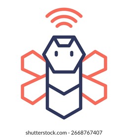 Elemento De Ícone De Enxame Para Design E Vetor