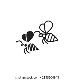 swarm icons  symbol vector elements for infographic web