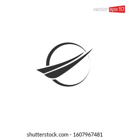 Swash Abstract Icon Logo Vector