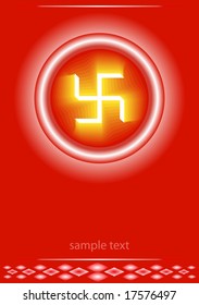Swastica Abstract Background with space for text
