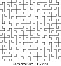 Swastika pattern, abstract geometric pattern, tiling pattern