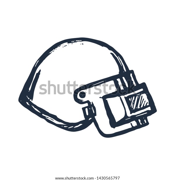 Swat Helmet Pubg Style Vector Stock Vector (Royalty Free) 1430565797