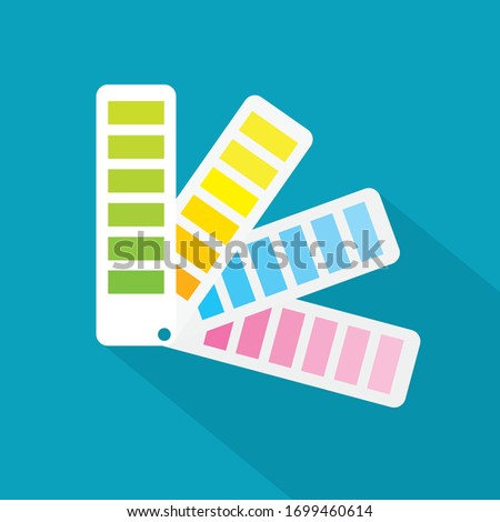 swatch color stripes- vector illustration
