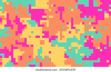 Swatch crazy texture color image. Tile creative infinite ornament. Business tracery decoration primary. Square dynamic art deco 80s.