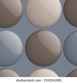 swatch drops of nail polish nude shades of cosmetics vector seamless pattern