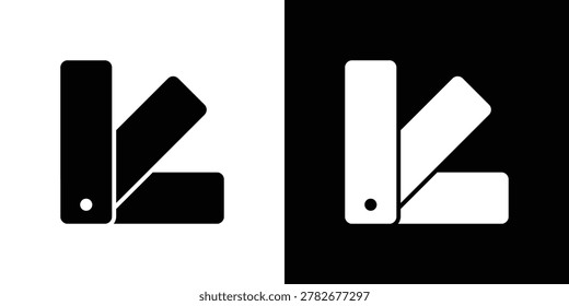 Swatchbook icon design simple and modern concept templates
