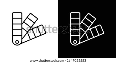 Swatchbook icon. Graphic Design vector icon. Ui Ux Icons