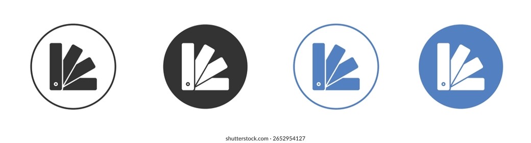 Swatchbook icon logo graphic designs
