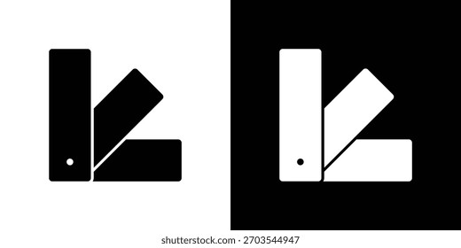 Swatchbook icon. Vector illustration. Flat design.