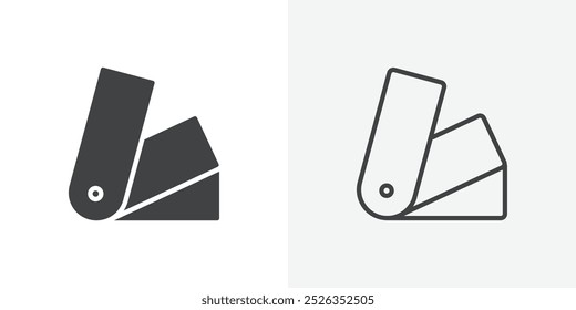 Icono de relojes plano y diseño de conjunto simple